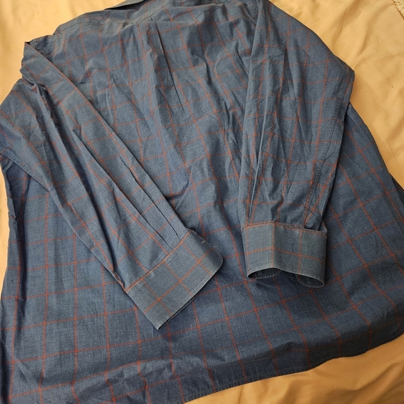 Peter Millar Men's‎ Blue Checkered Shirt - Picture 3 of 3
